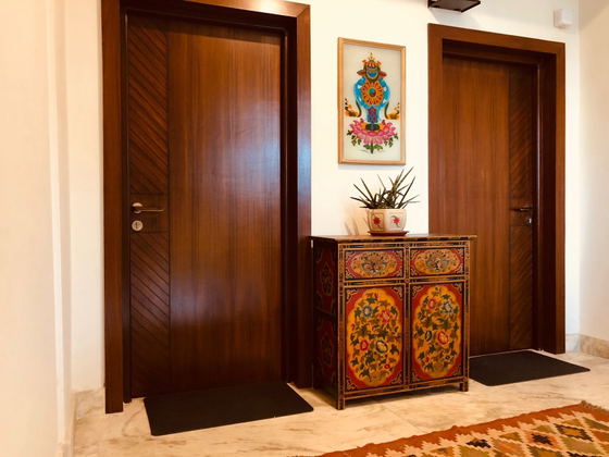 Traditional decor using local Art and Craft