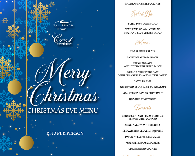 Christmas Menus