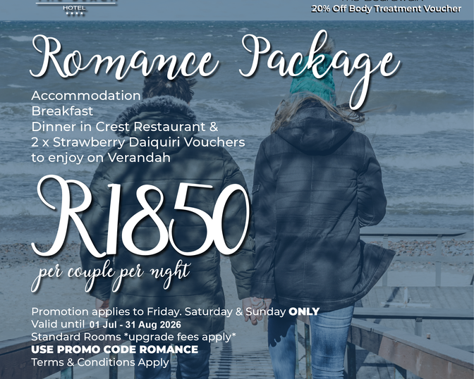 Romance Package at The Beach Hotel
