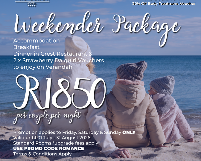Weekender Package at The Beach Hotel