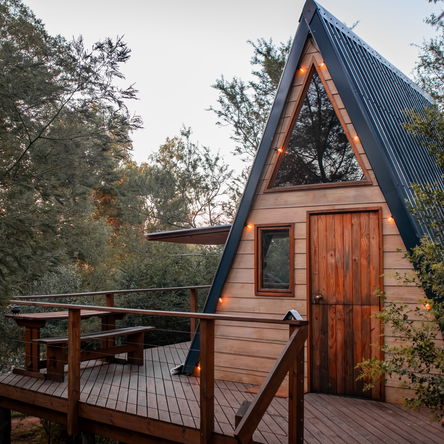A-Frame at Gaia Sanctuary