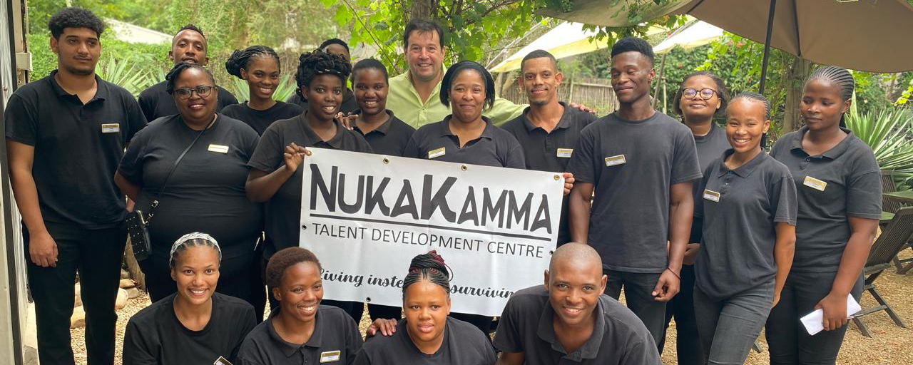 A hospitality school focusing on training within local communities to meet the expectations of game lodges and hotels.
