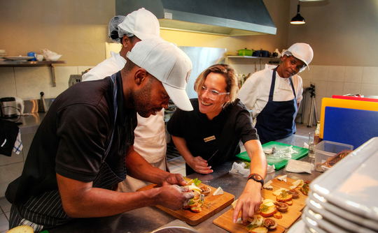 Hospitality and catering training