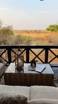Kruger Riverside Lodge, Marloth Park, DCC Hotel Group, african bush balcony view, safari lodge terrace, cozy outdoor seating, wildlife watching spot, relaxing bush experience