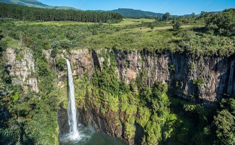 Panorama Route Waterfall