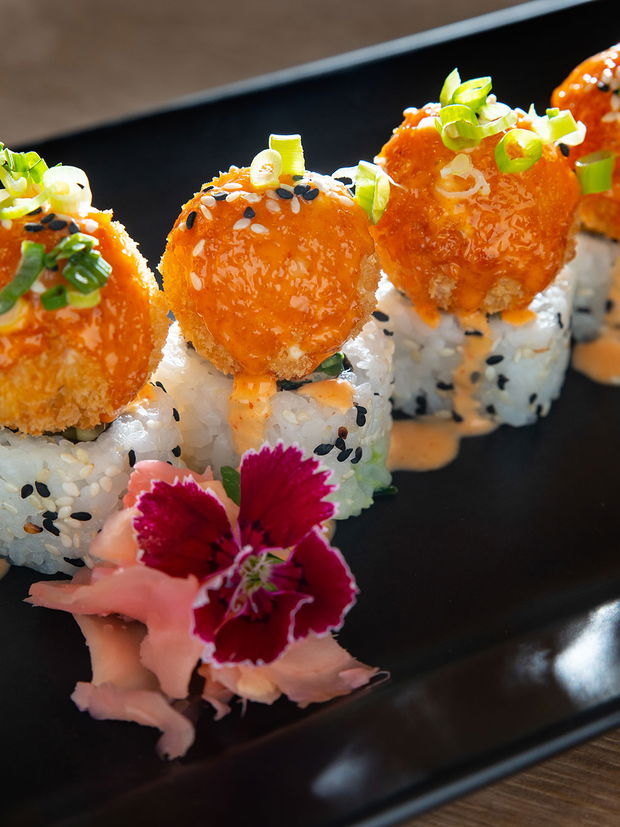 34 South restaurant, Knysna. Sushi