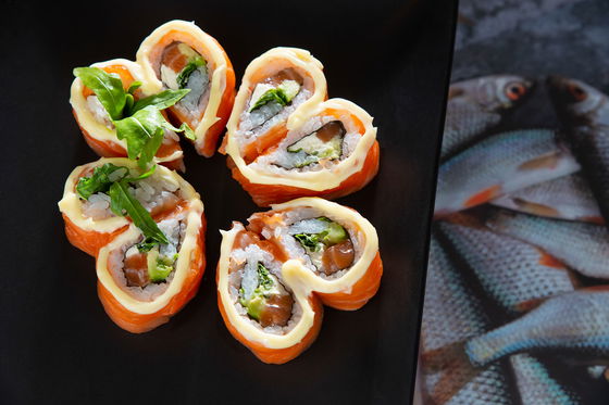 34 South restaurant, Knysna. Sushi