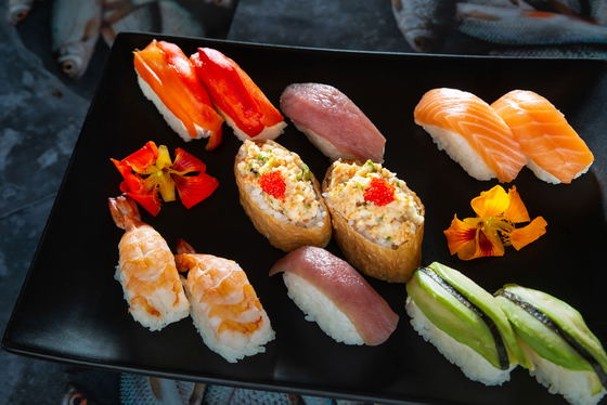 34 South restaurant, Knysna. Sushi