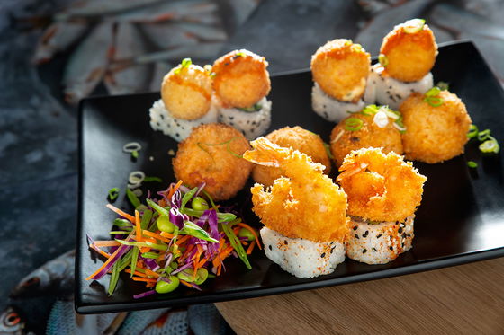 34 South restaurant, Knysna. Sushi