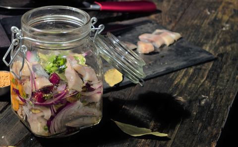 Pickled Herring at 34 South, Knysna