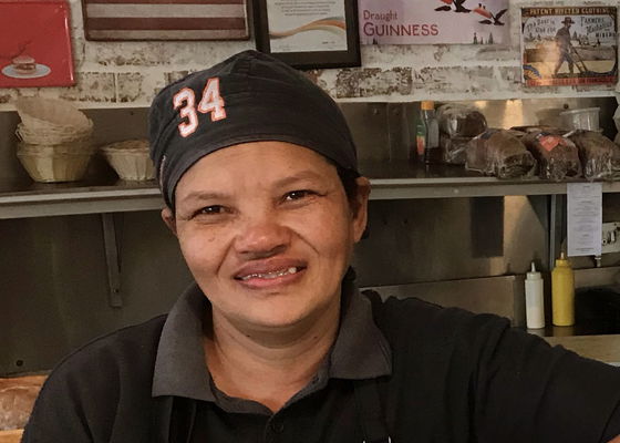 Emily Gainsford, 34 South Restaurant, Knysna Emily Gainsford, 34 South Restaurant, Knysna