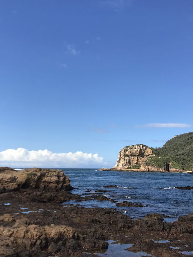 34 South restaurant, Knysna. The Knysna Heads