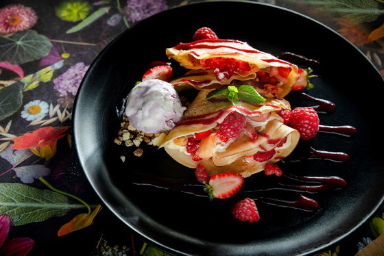 34 South restaurant, Knysna. Desserts