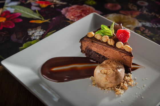 34 South restaurant, Knysna. Desserts