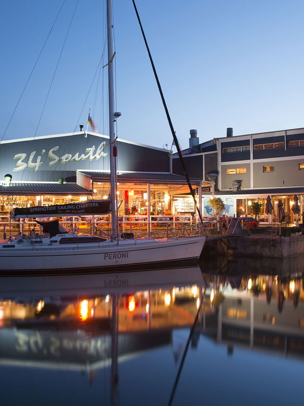 34 South restaurant, Knysna. 