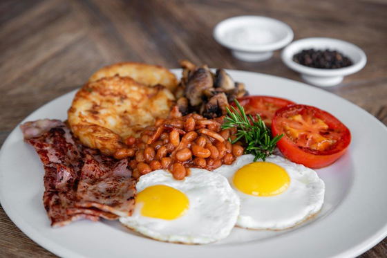 Full Farmhouse Breakfast, 34 South, Knysna