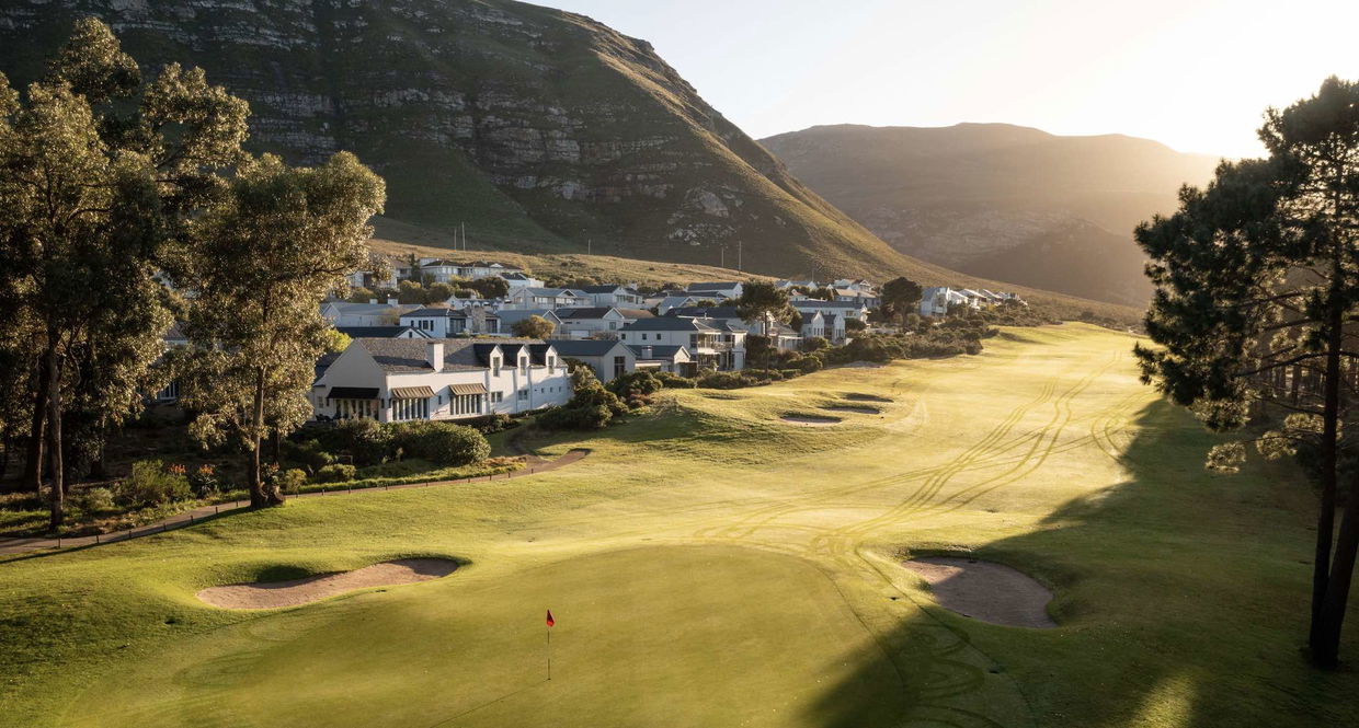 Playing golf in Hermanus: