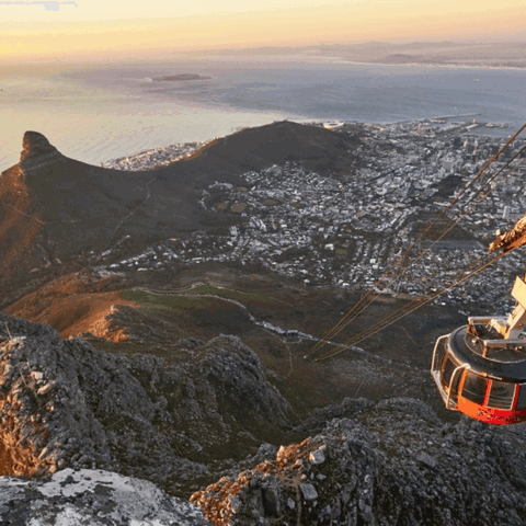 Cable car on Table Mountain, Cape Town, Western Cape - DCC Hotel Group