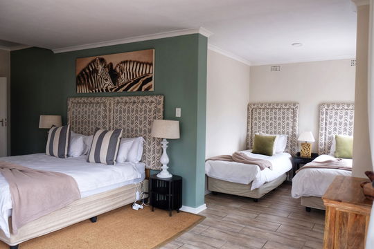 Well layed-out rooms and beds. Comfortable, fashionable suites for memory-making-moments. Cheetah Ridge, Nambiti Game Reserve, Western Cape. DCC Hotel Group