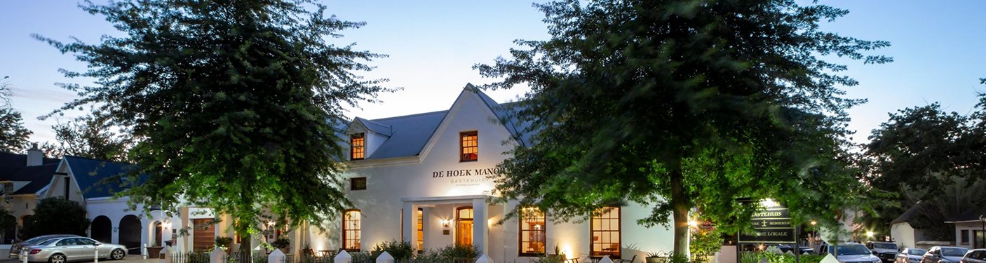 Book Accommodation De Hoek Manor Stellenbosch