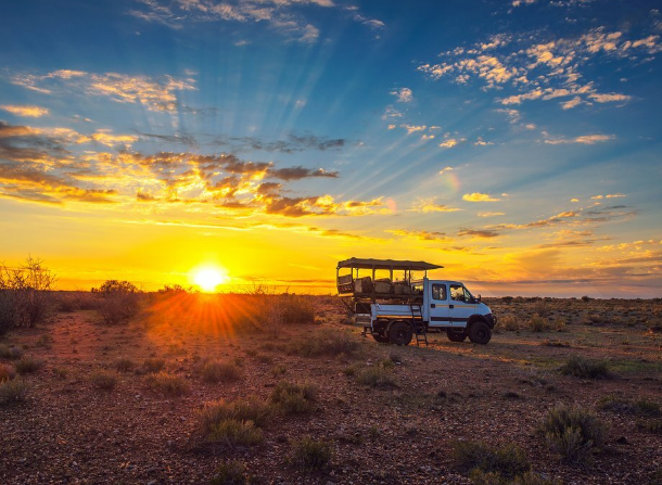 Desert Homestead Lodge Sesriem Namibia. Sunrise and Sunset Dune Tours. DCC Hotel Group.