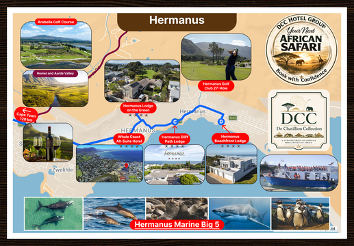 Itinerary Map of Hermanus