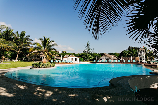 Experience paradise at Vilanculos Beach Lodge, with breathtaking ocean views, a serene pool, and a tranquil tropical ambiance.
