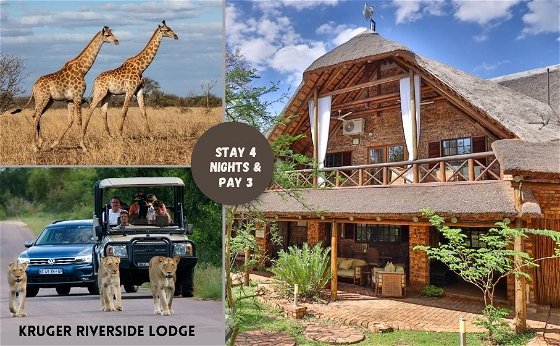Stay 4 Nights & Only Pay for 3 | Kruger Safari Special