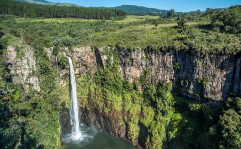 Panorama Route Waterfall