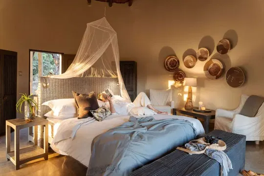 Enjoy the peaceful ambiance of a well-appointed room, where comfort and style blend effortlessly to create a calming environment for relaxation.