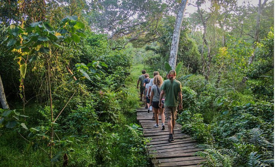 Kosi Forest Lodge iSimangaliso Wetland Park, KwaZulu-Natal. Walking Safaris and Nature Trails. DCC Hotel Group Collection.