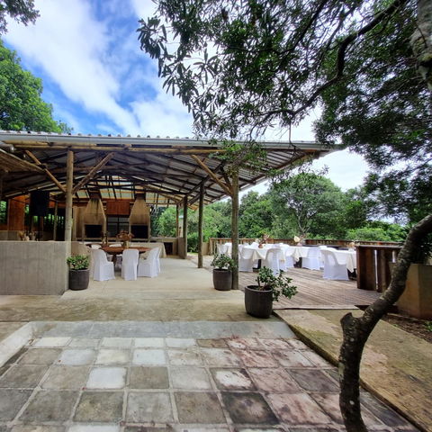 events, self-catering, braai venue, groups bookings, staff functions, outdoors, play area, kids friendly, private, birthdays, loud music, accommodation, bachelorette, venues in East London, Eats, own catering, catering, wood, braai