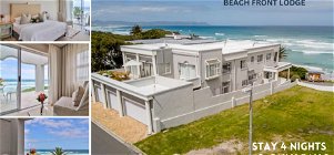 Stay 4 nights, and pay for only 3 at the Hermanus Beach Front Lodge