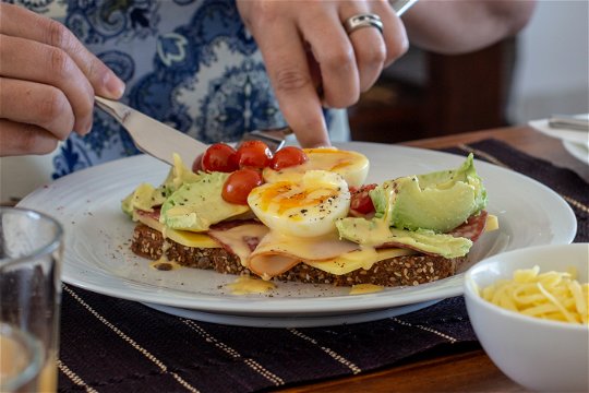 A delicious breakfast is included in the room rate