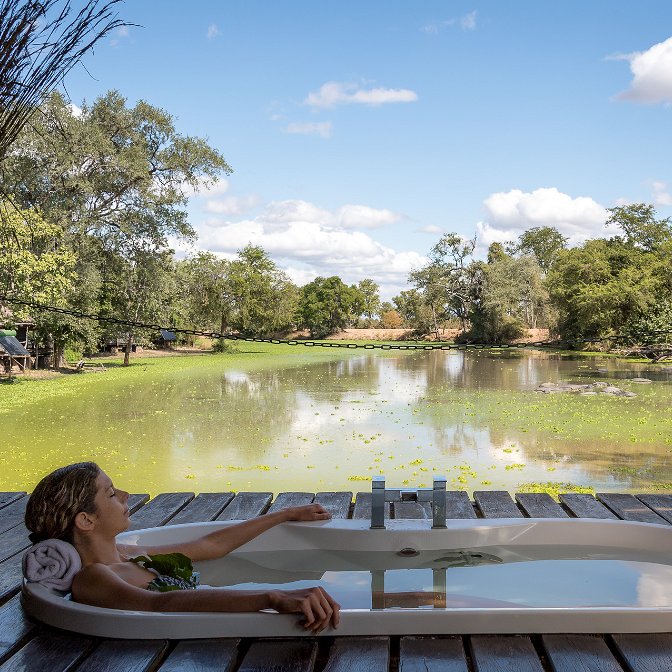 bush spa treatments Mfuwe South Luangwa Zambia