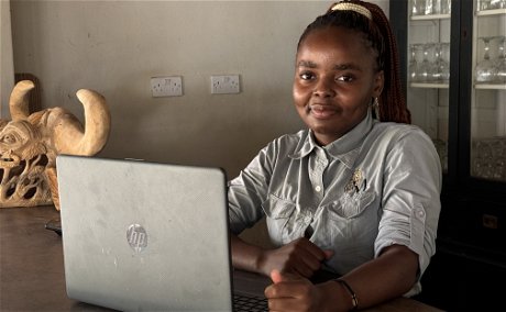 Office Manager at our safari lodge Msandile river lodge, zambia