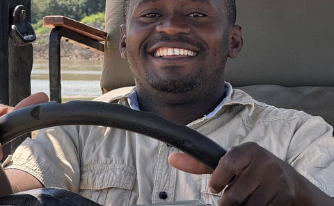 Lungisani, is safari guide at Msandile River Lodge in South Luangwa National Park Zambia, africa