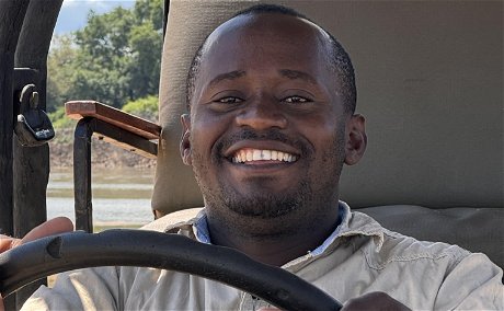 Lungisani, is safari guide at Msandile River Lodge in South Luangwa National Park Zambia, africa