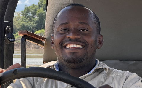 Lungisani, is safari guide at Msandile River Lodge in South Luangwa National Park Zambia, africa