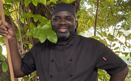 Chef Douglas from safari lodge msandile river lodge south luangwa national park zambia