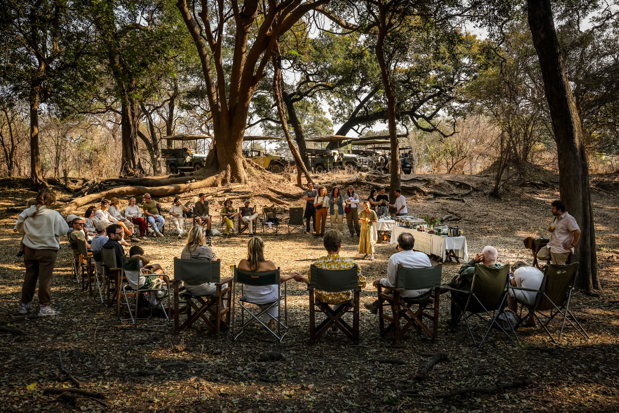 Bush breakfast at the Ebony Forest