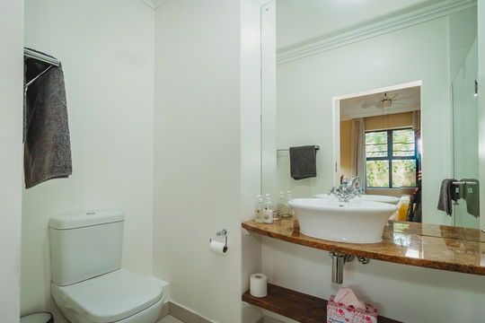 En-suite bathroom in family apartment