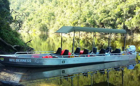 Wilderness and Knysna are to the east