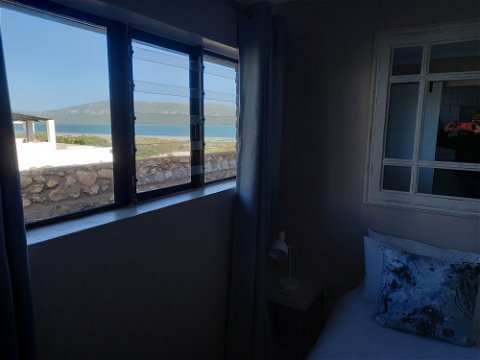 Sea view from main bedroom window