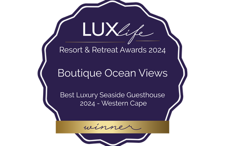 Best luxury seaside guesthouse award