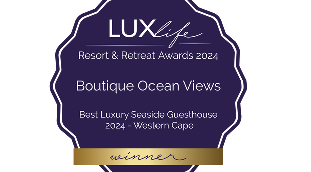 Best luxury seaside guesthouse award