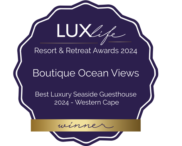 Best luxury seaside guesthouse award Best luxury seaside guesthouse award