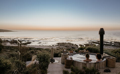 Hot Tub with Tapas among Fynbos