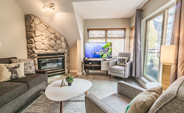 Two bedroom accommodation Lake Placid Lodge Whistler Resort