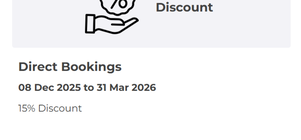 Direct Bookings